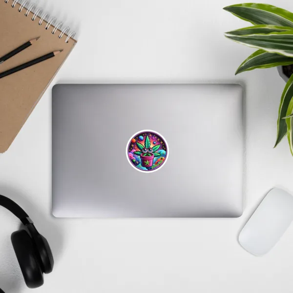 Space Plant – Bubble-free stickers - Image 3