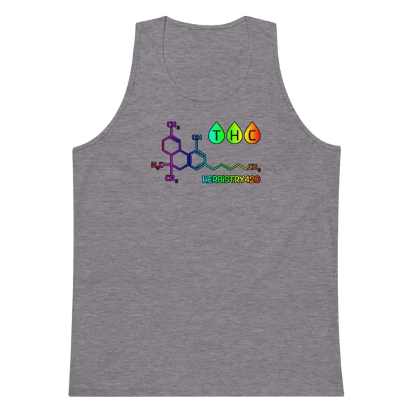 THC Molecule – Men’s premium tank top - Image 9