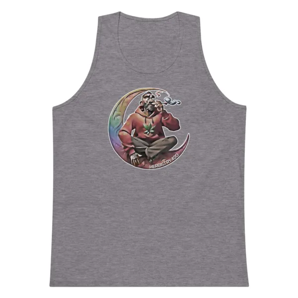 Smoking On The Moon – Men’s premium tank top