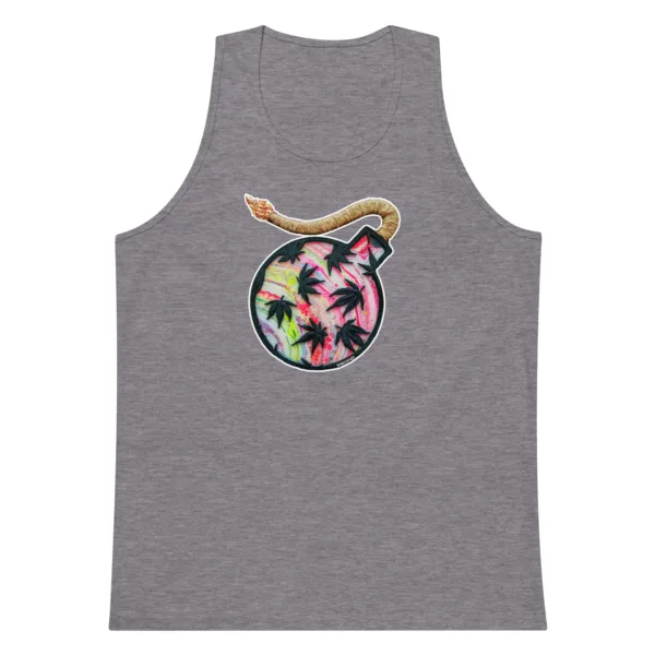 Da Bomb – Red– Men’s premium tank top - Image 9