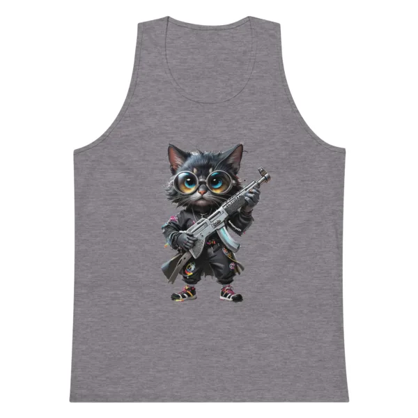 OG Cat – Men’s premium tank top - Image 5