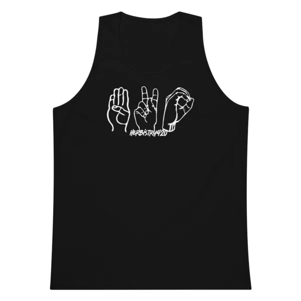 420 Hands – Men’s premium tank top