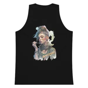SteamPunk Girl 2 – Men’s premium tank top