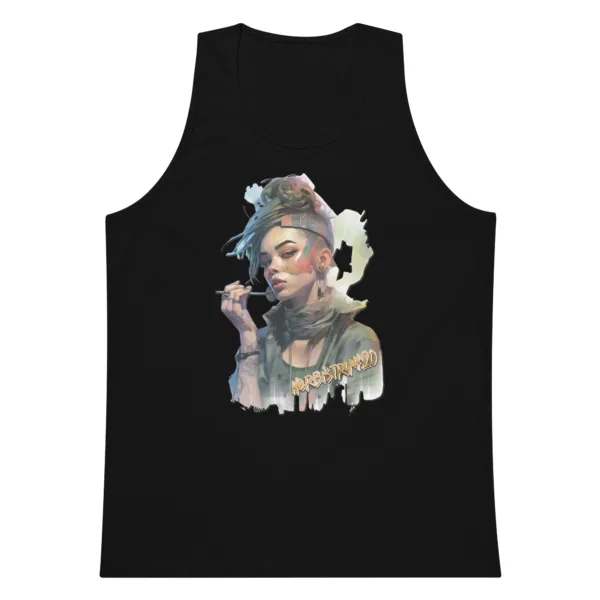 SteamPunk Girl 2 – Men’s premium tank top