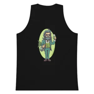 Weed Hipster – Men’s premium tank top