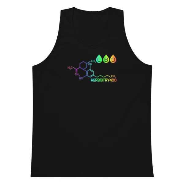 CBD Molecule – Men’s premium tank top