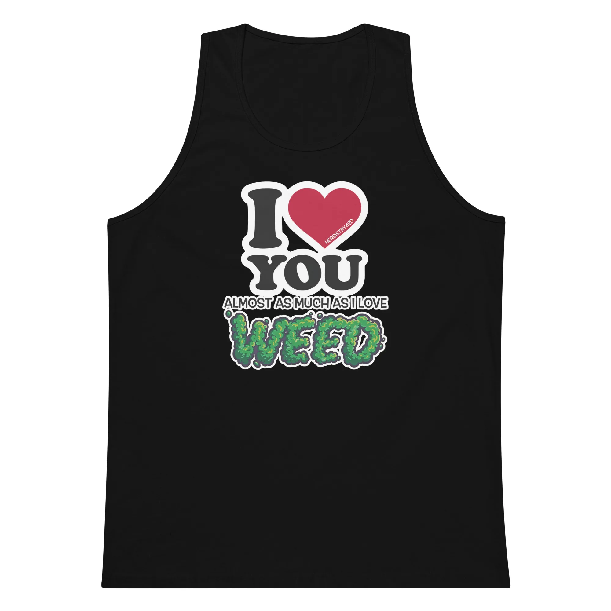I Love You Almost – Men’s premium tank top