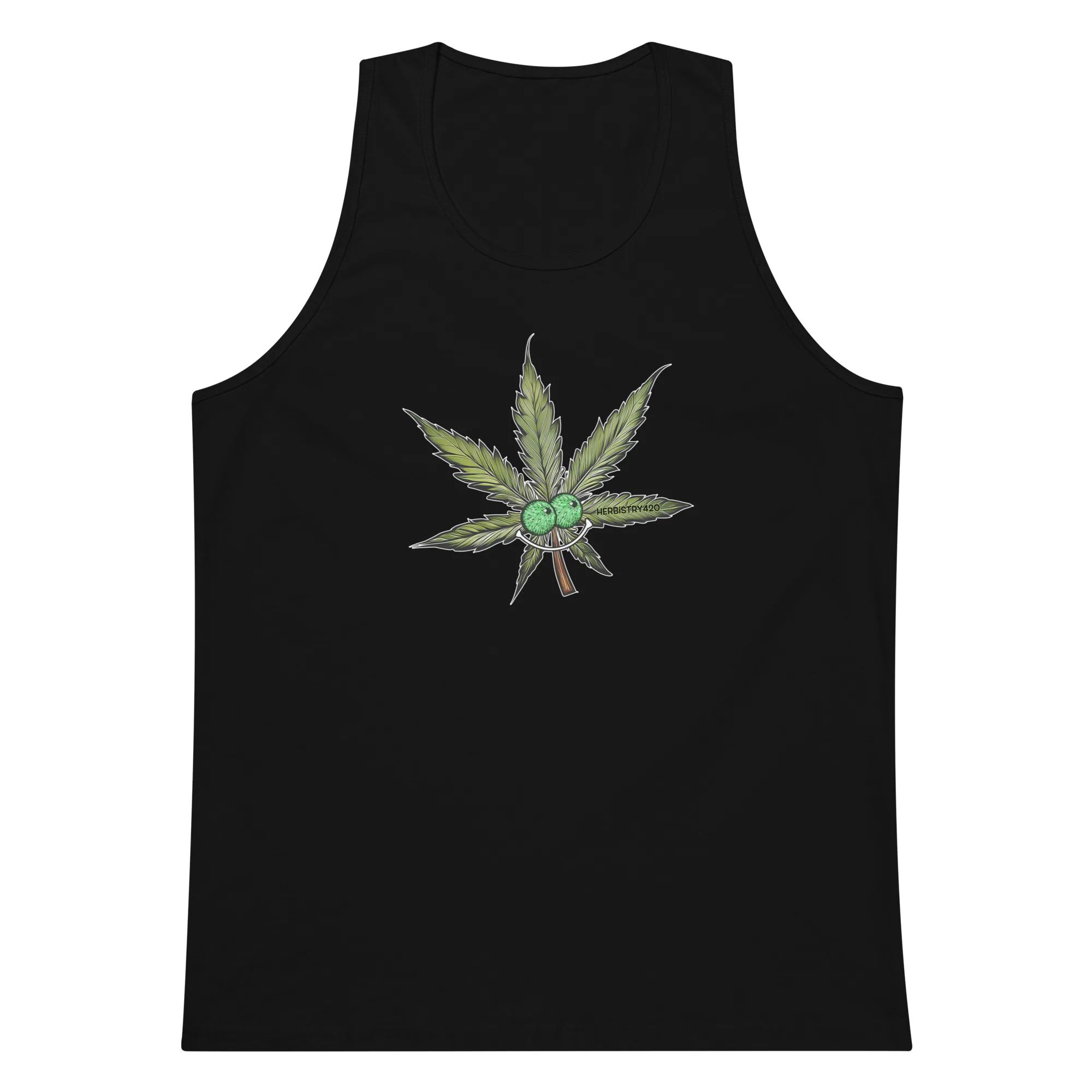 Happy Leaf – Men’s premium tank top