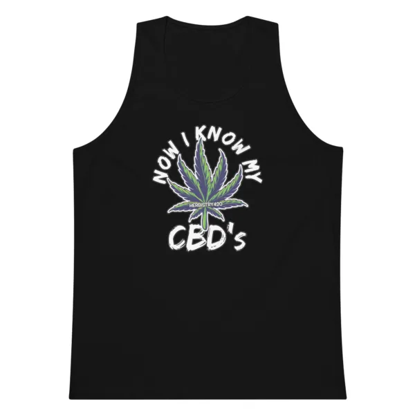 Now I Know My – Men’s premium tank top - Image 2