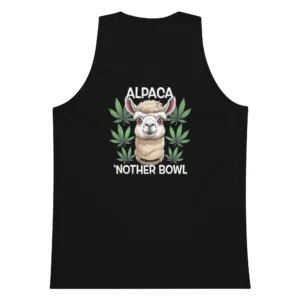Alpaca 'Nother Bowl – Men’s premium tank top