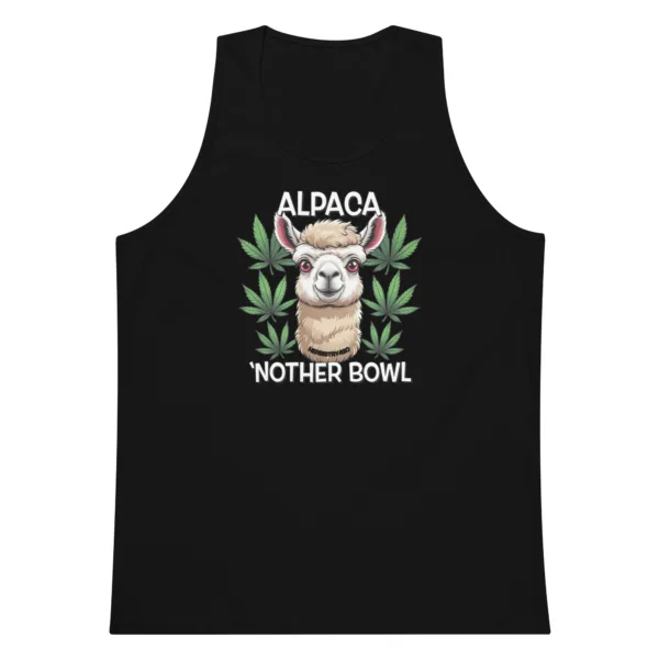 Alpaca 'Nother Bowl – Men’s premium tank top