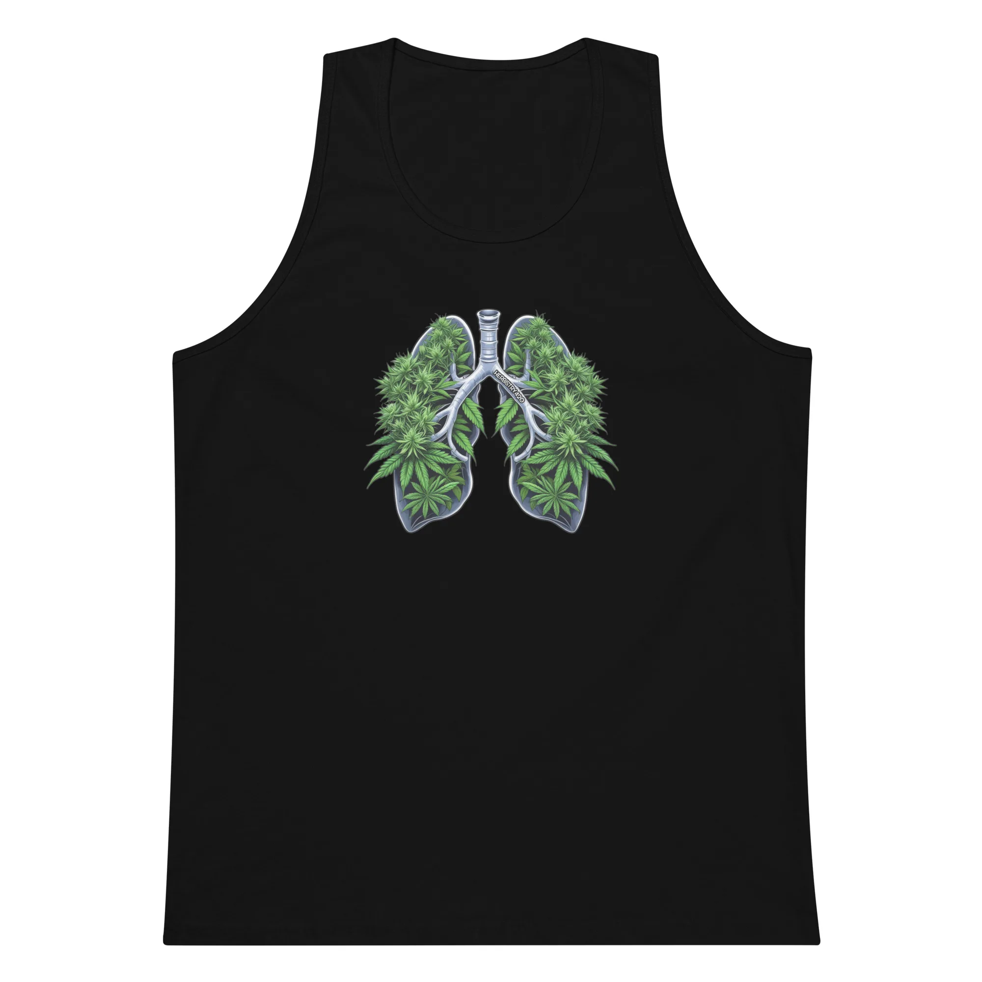 Weed Lungs – Men’s premium tank top