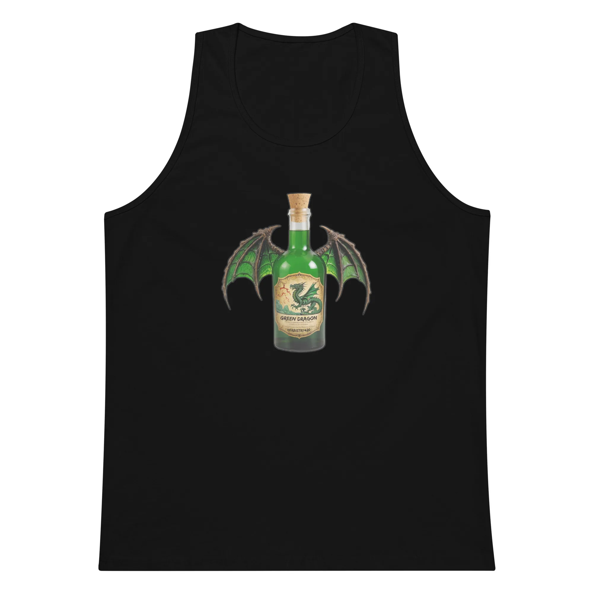 Green Dragon – Men’s premium tank top
