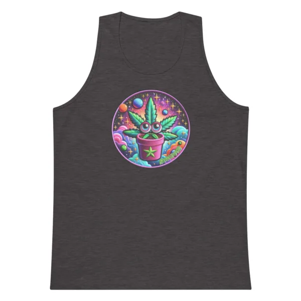 Space Plant – Men’s premium tank top - Image 5