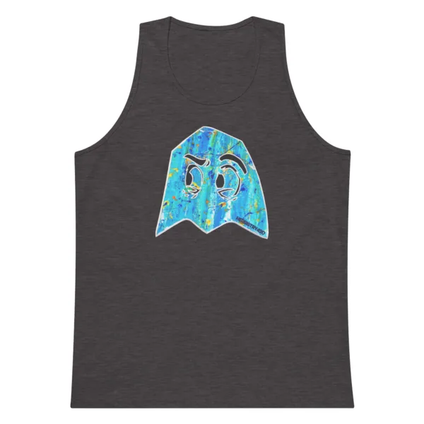 Blue Ghost – Men’s premium tank top - Image 6
