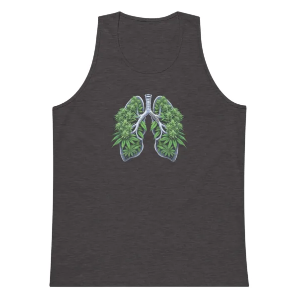 Weed Lungs – Men’s premium tank top - Image 5
