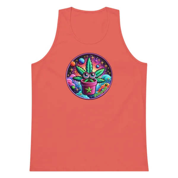 Space Plant – Men’s premium tank top - Image 8