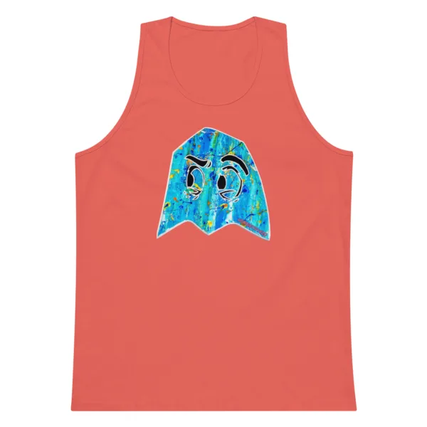 Blue Ghost – Men’s premium tank top - Image 9