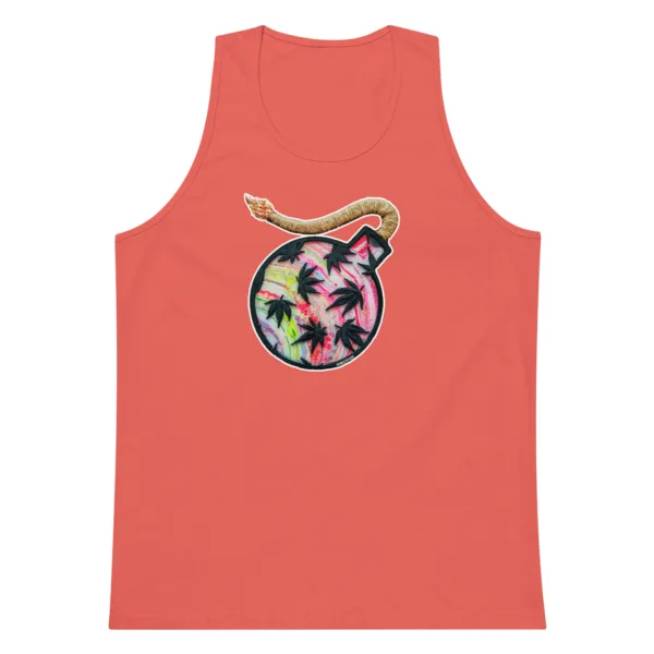 Da Bomb – Red– Men’s premium tank top - Image 8