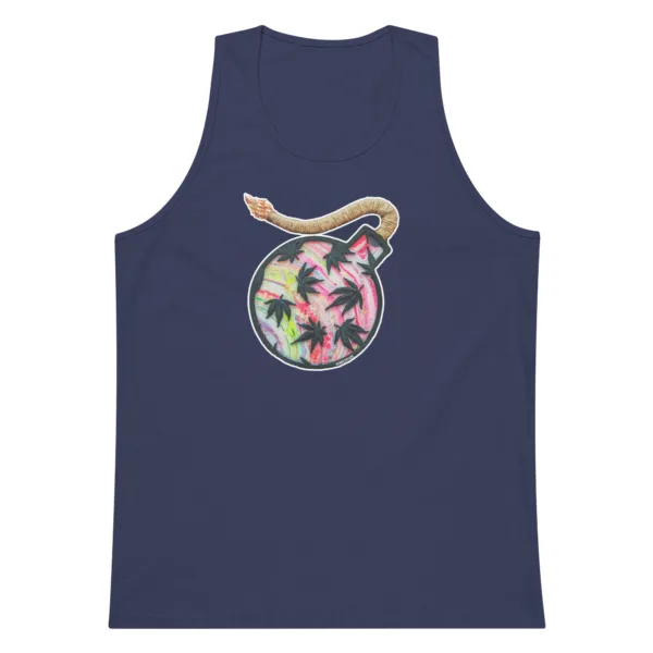 Da Bomb – Red– Men’s premium tank top - Image 6