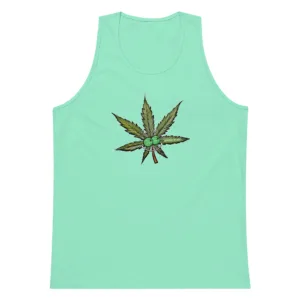 Happy Leaf – Men’s premium tank top