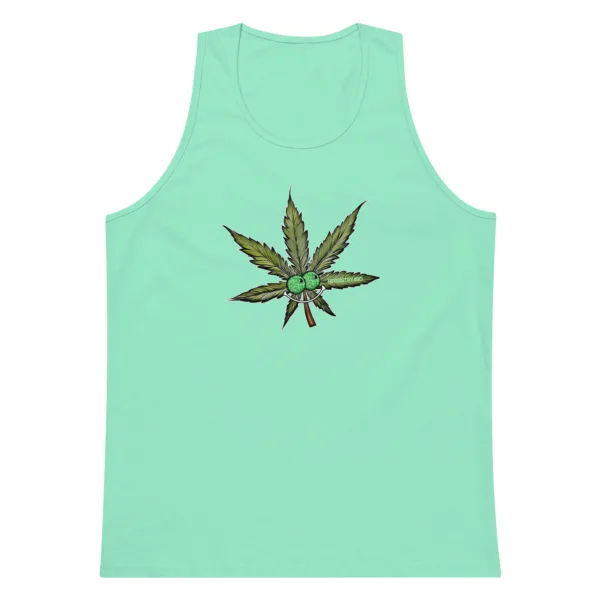 Happy Leaf – Men’s premium tank top