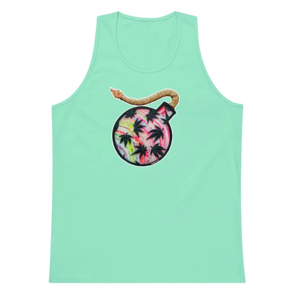 Da Bomb – Red– Men’s premium tank top - Image 12