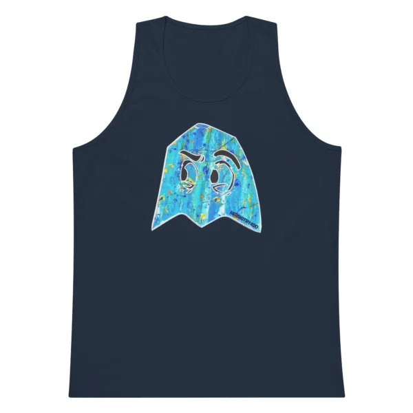 Blue Ghost – Men’s premium tank top - Image 5