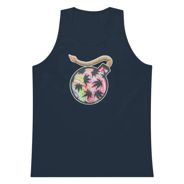 Da Bomb – Red– Men’s premium tank top - Image 4