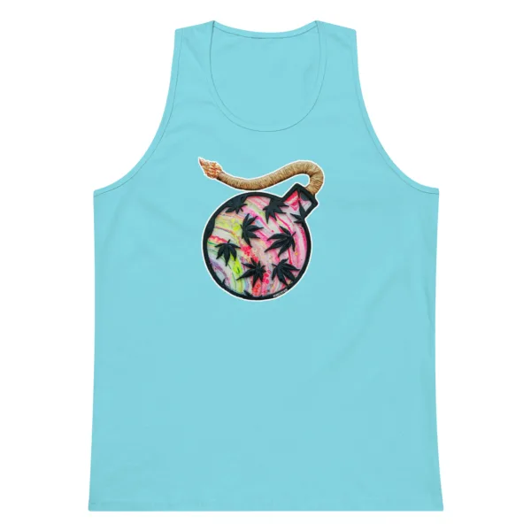 Da Bomb – Red– Men’s premium tank top - Image 11