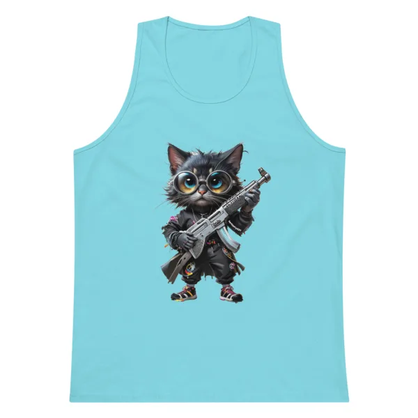 OG Cat – Men’s premium tank top - Image 7
