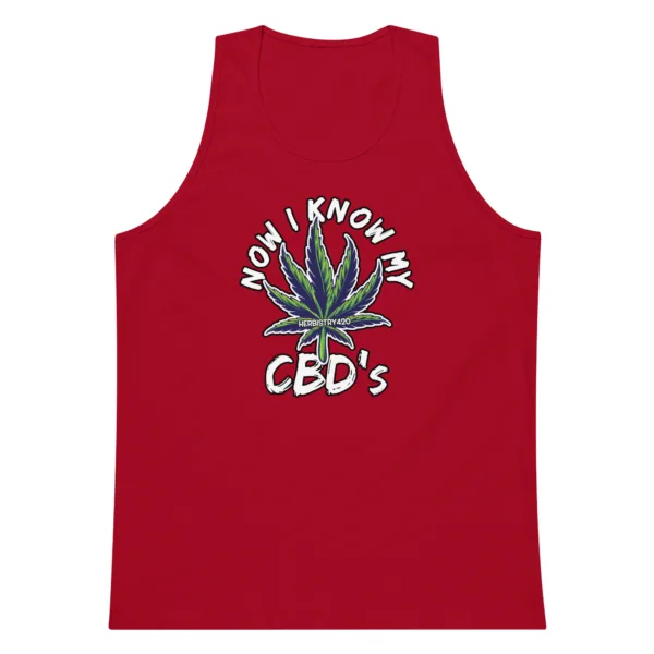Now I Know My – Men’s premium tank top - Image 4