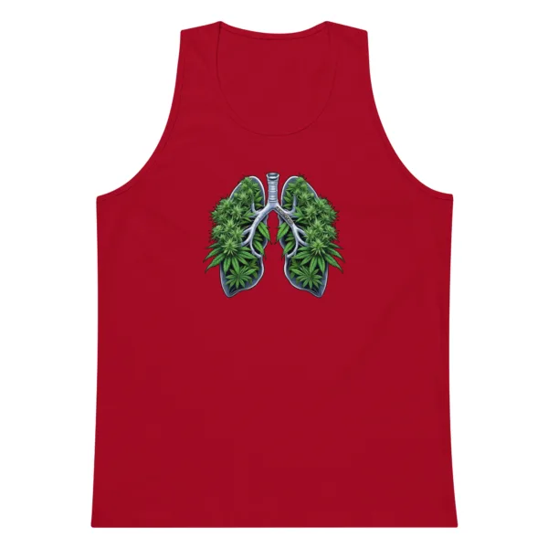 Weed Lungs – Men’s premium tank top