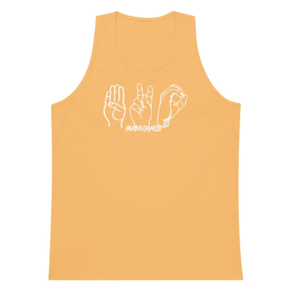 420 Hands – Men’s premium tank top - Image 10