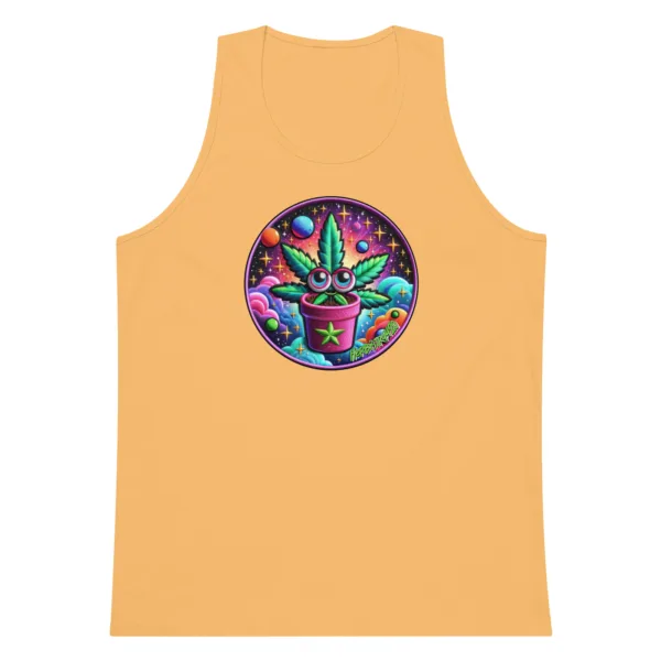Space Plant – Men’s premium tank top - Image 10