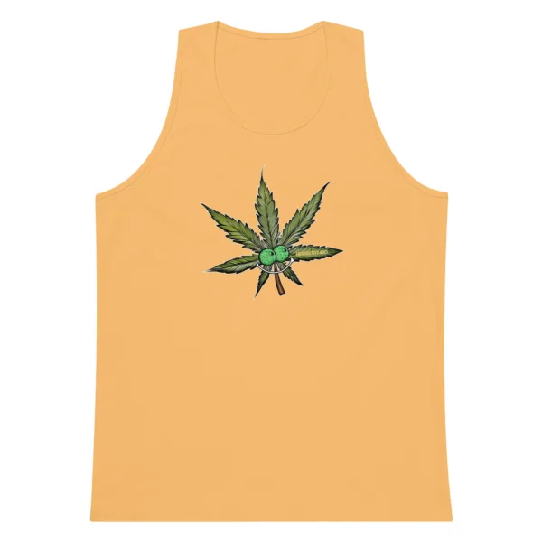 Happy Leaf – Men’s premium tank top - Image 11