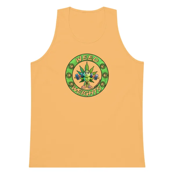 Weed & Weights – Men’s premium tank top