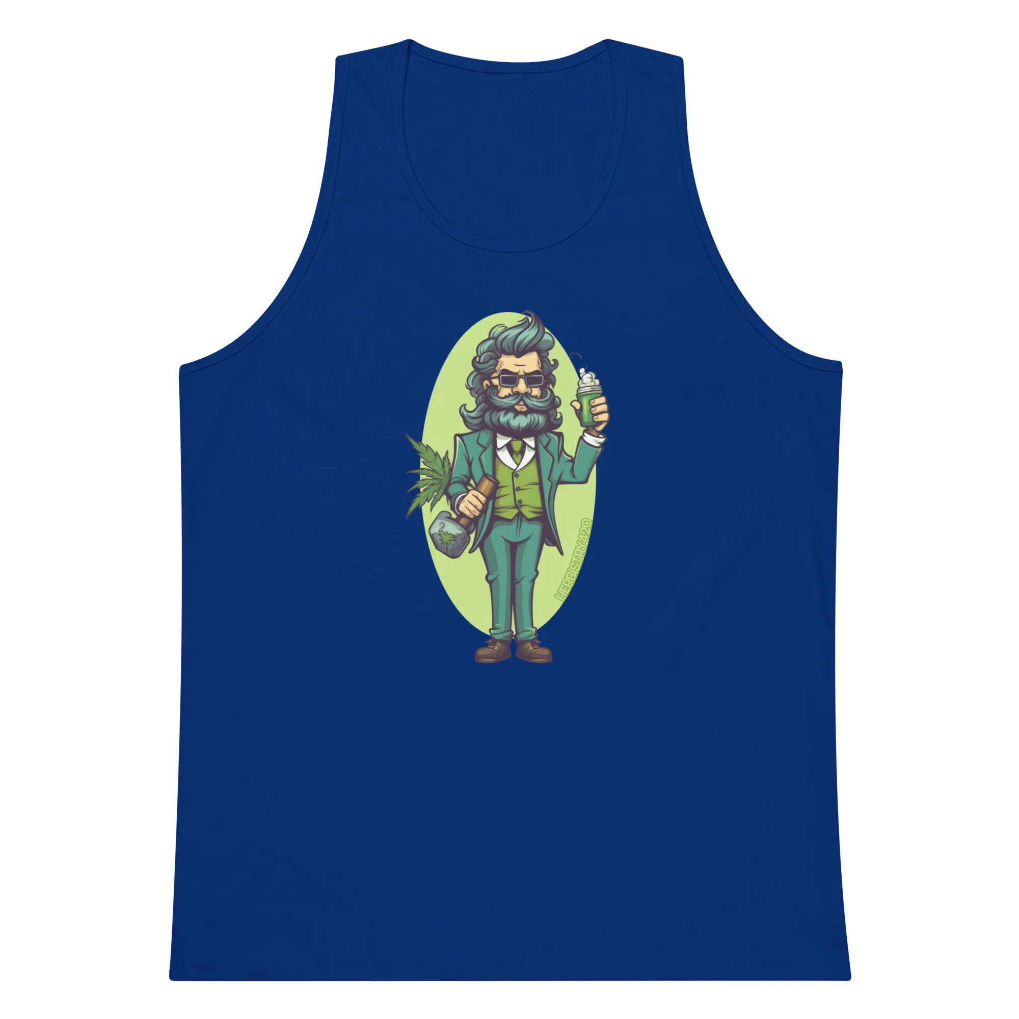 Weed Hipster – Men’s premium tank top