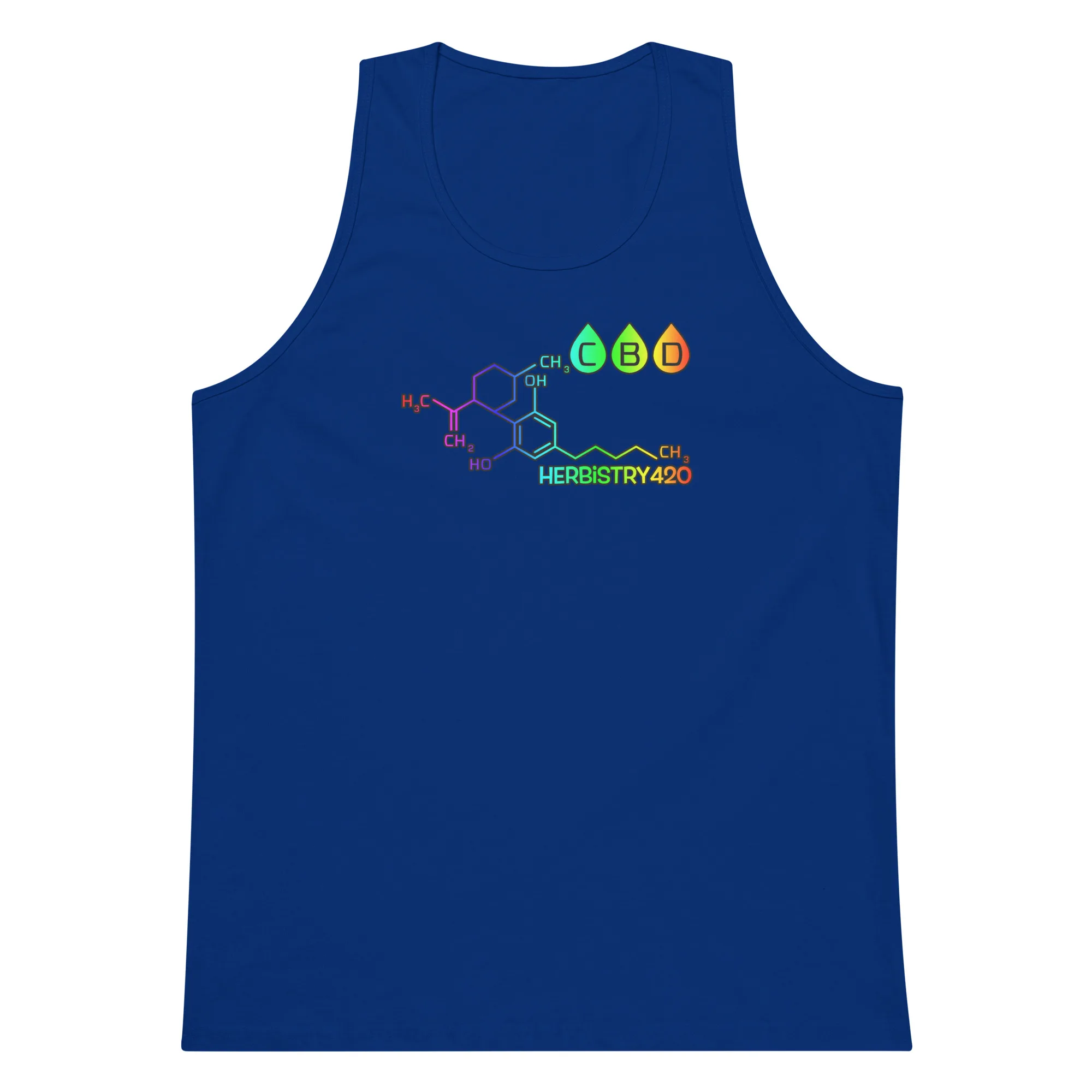 CBD Molecule – Men’s premium tank top