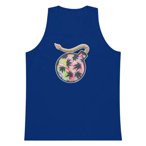 Da Bomb – Red– Men’s premium tank top - Image 2