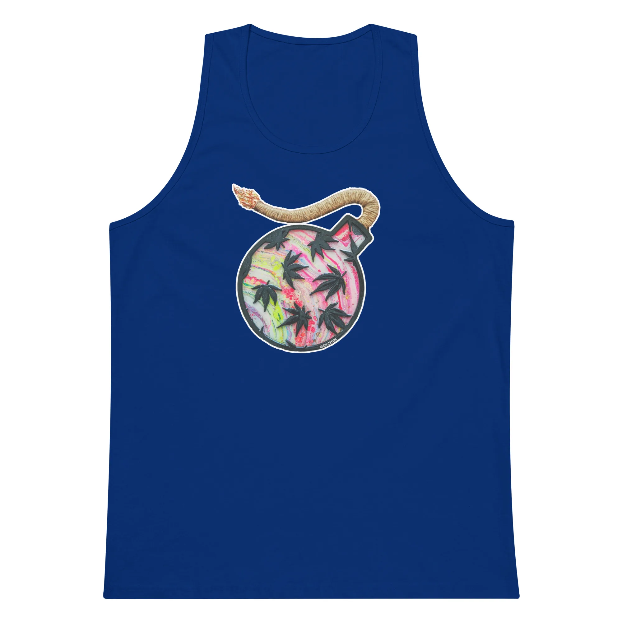 Da Bomb – Red– Men’s premium tank top