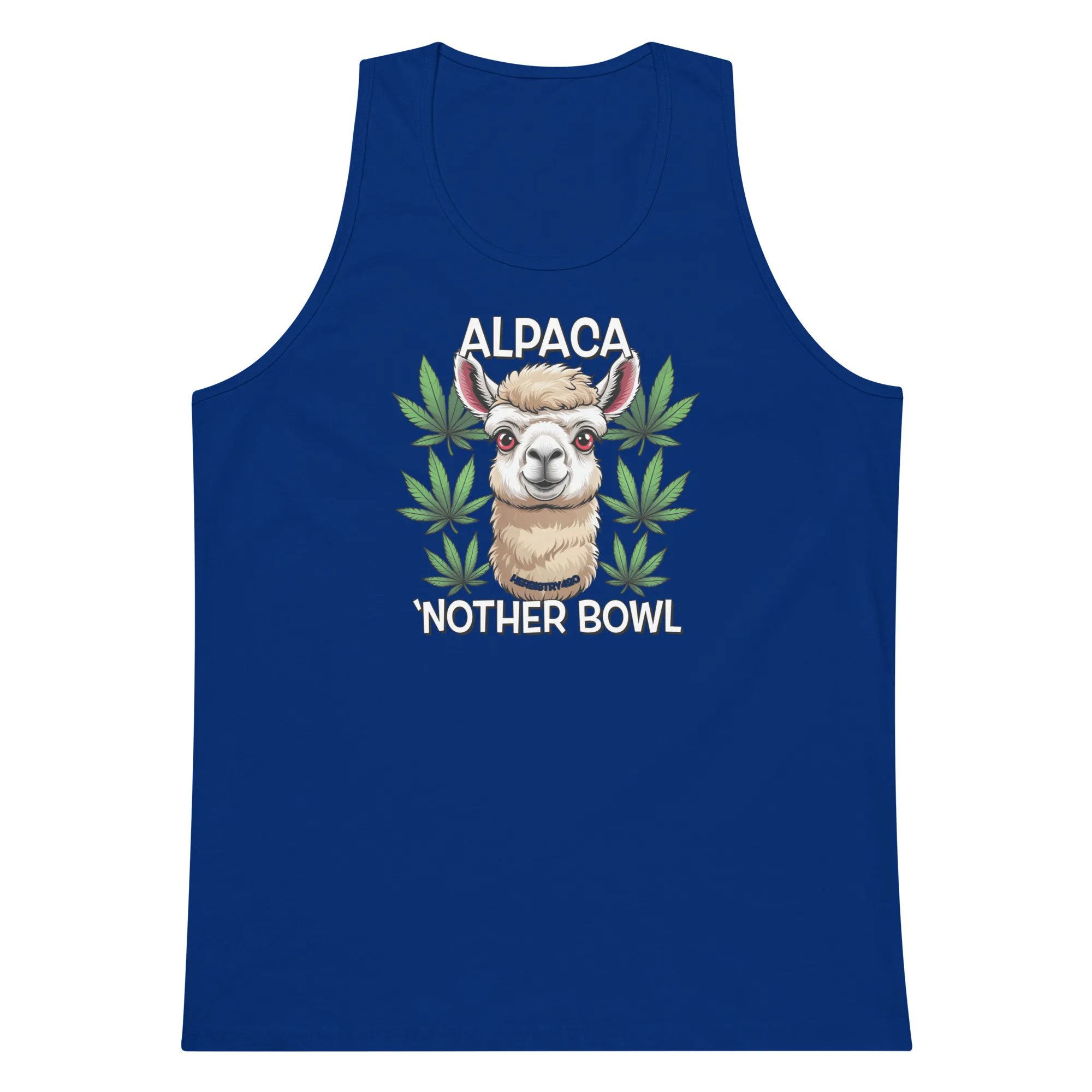 Alpaca 'Nother Bowl – Men’s premium tank top