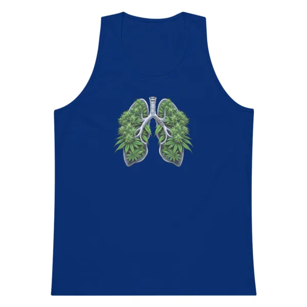 Weed Lungs – Men’s premium tank top - Image 3
