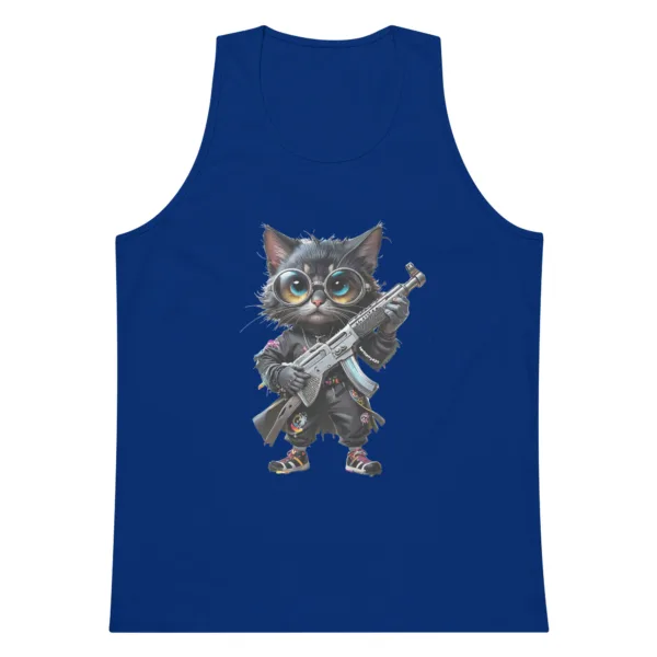 OG Cat – Men’s premium tank top - Image 2