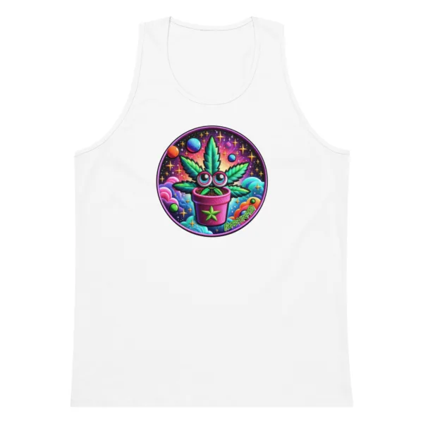 Space Plant – Men’s premium tank top - Image 13