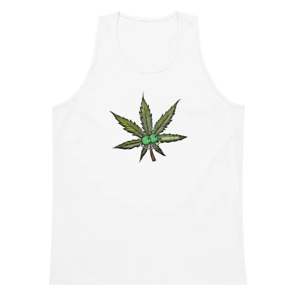 Happy Leaf – Men’s premium tank top - Image 13