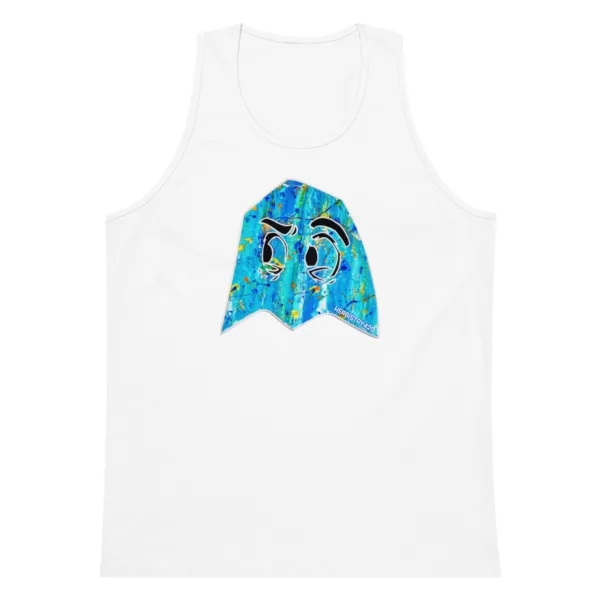Blue Ghost – Men’s premium tank top - Image 13