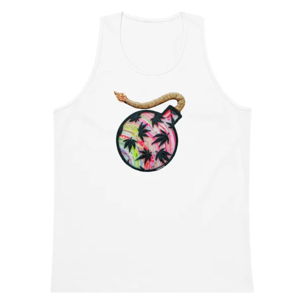 Da Bomb – Red– Men’s premium tank top - Image 13