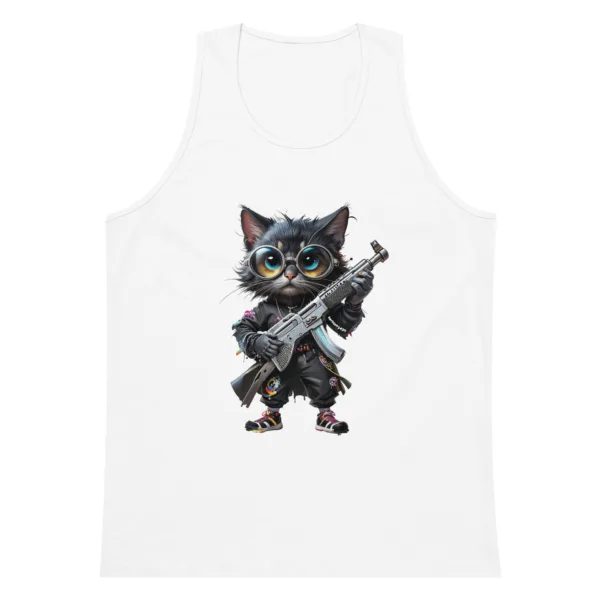 OG Cat – Men’s premium tank top - Image 9