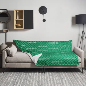 H420 Leaves – Throw Blanket